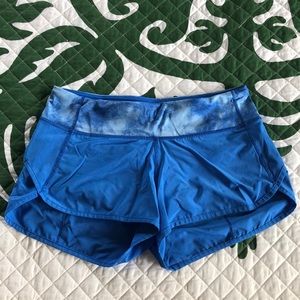 Gently used lululemon speed shorts